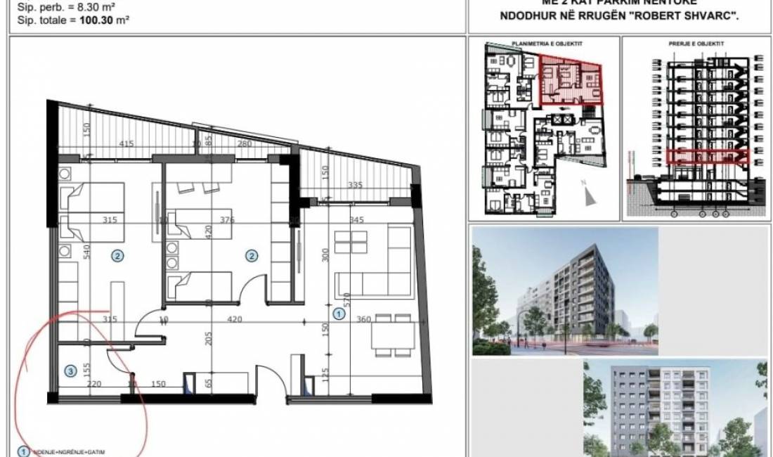 Jepet super zyre me qera tek Niku Construction, rruga Robert Shvarc