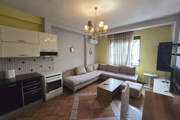 Shtepi ne shitje Apartament ne Tirane, 1+1, Mobilimi E mobiluar, Pagesa 103,000  Euro.