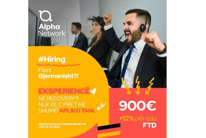 Job Offers for Call Center Agent in Tirana