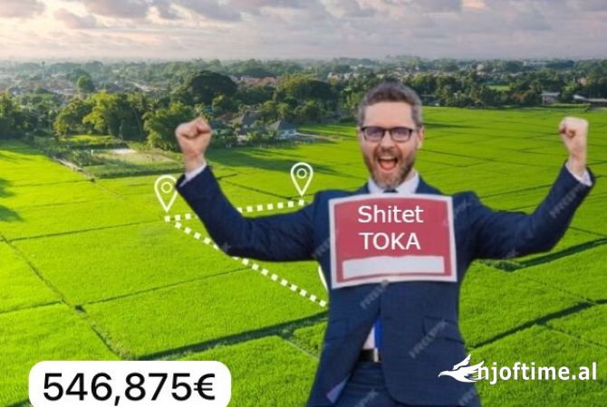 Truall ose Toke ne Tirane - 546,875 Euro