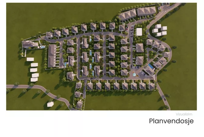 Vilë Moderne në Shitje – Kompleks Rezidencial, Mjull Bathore  Pranë TEG-ut