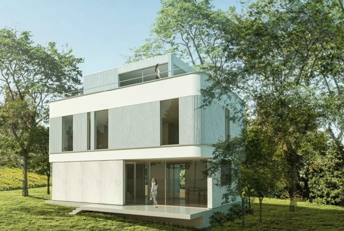 Luxury villas for sale in Tirana 3+1, Emty