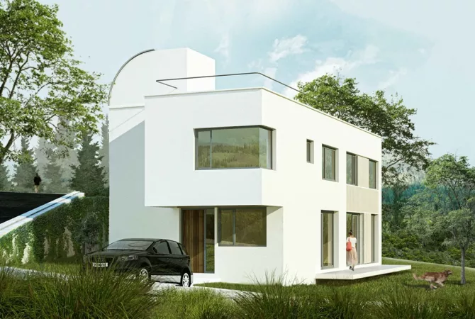  Shitet Vilë Moderne me Ashensor në Farke ( Rezidenca Cuci 2)