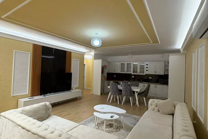 Jepet me Qera Apartament 2+1+2 ne Farke