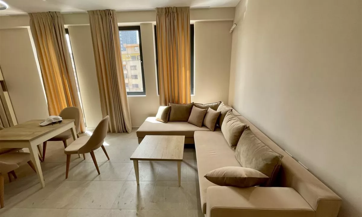 Shtepi me qera Apartament ne Tirane, 1+1, Mobilimi E mobiluar, Pagesa 70,000  Leke.