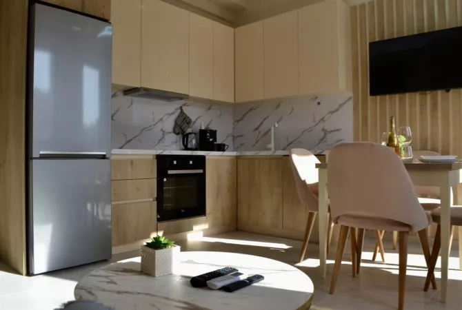 Shtepi me qera Apartament ne Tirane, 1+1, Mobilimi E mobiluar, Pagesa 70,000  Leke.