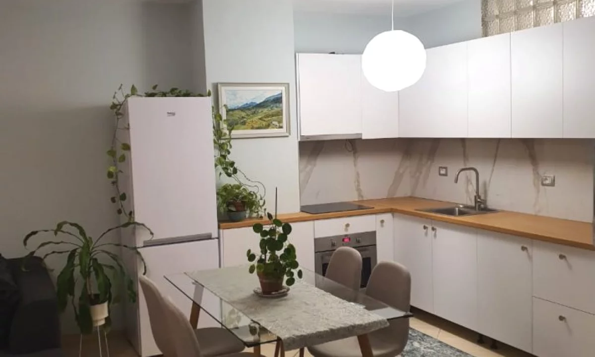 Shtepi me qera Apartament ne Tirane, 1+1, Mobilimi E mobiluar, Pagesa 600  Euro.