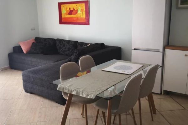 Shtepi me qera Apartament ne Tirane, 1+1, Mobilimi E mobiluar, Pagesa 550  Euro.