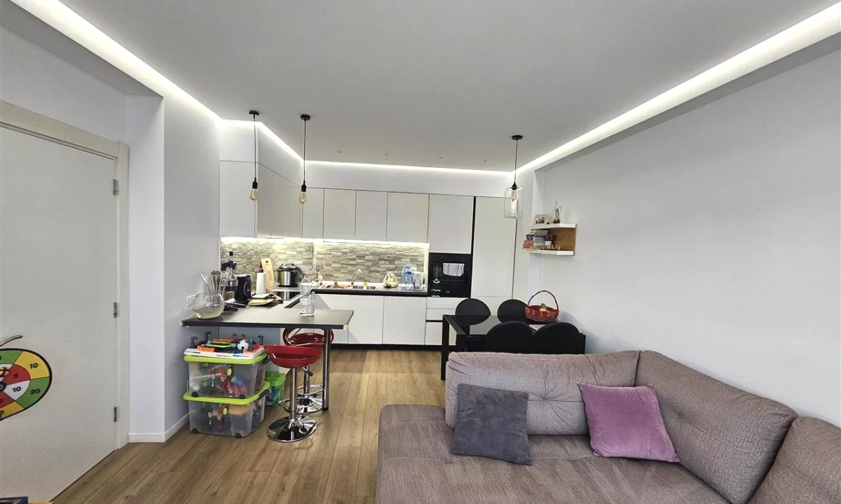 Shtepi me qera Apartament ne Tirane, 1+1, Mobilimi E mobiluar, Pagesa 55,000  Leke.