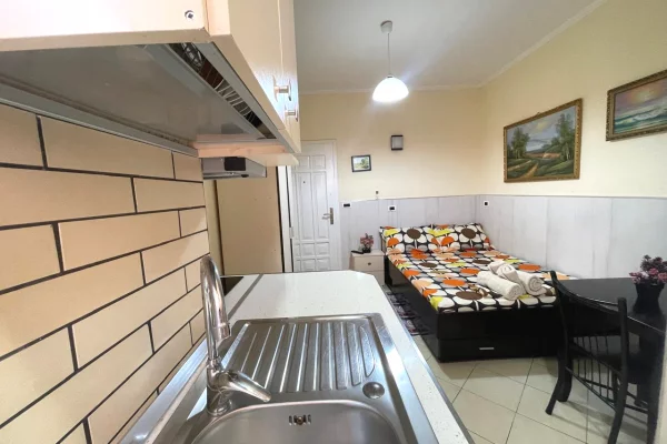 Shtepi me qera Apartament ne Tirane, 1+1, Mobilimi E mobiluar, Pagesa 370  Euro.