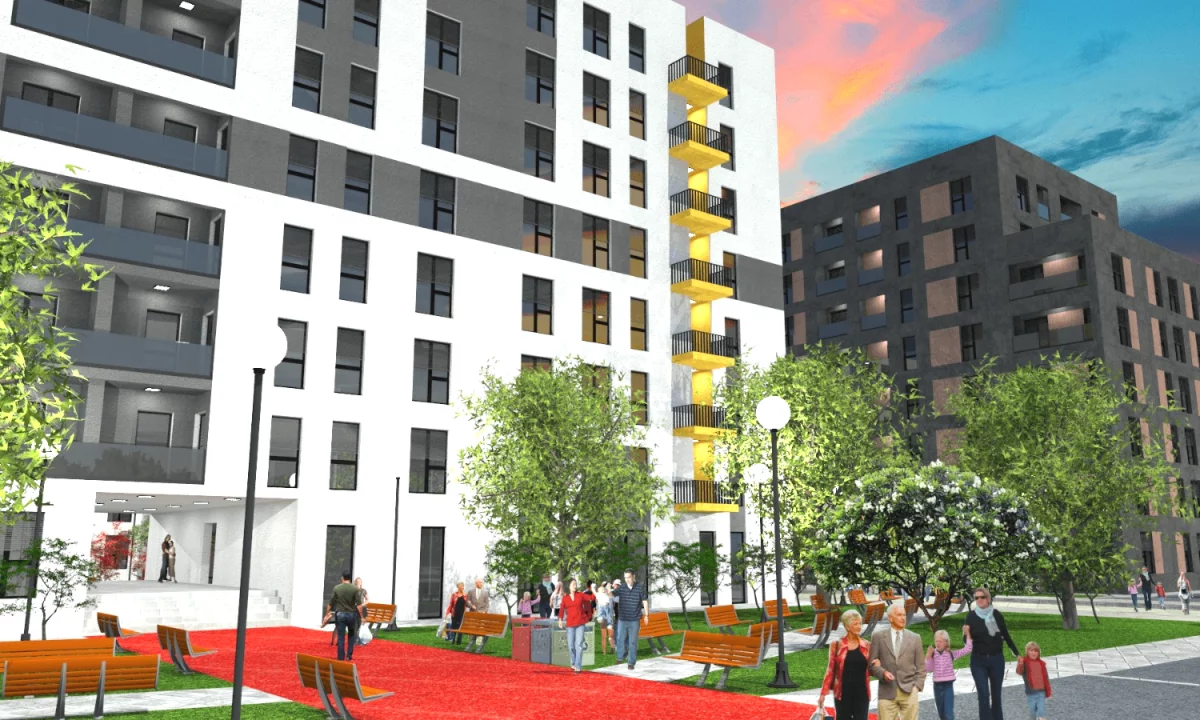 Appartamento in vendita a Tirana 2+1, Vuoto