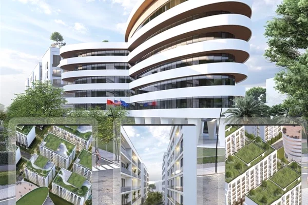 Shitet apartament 1+1 në Golem Rezidenca Liburna