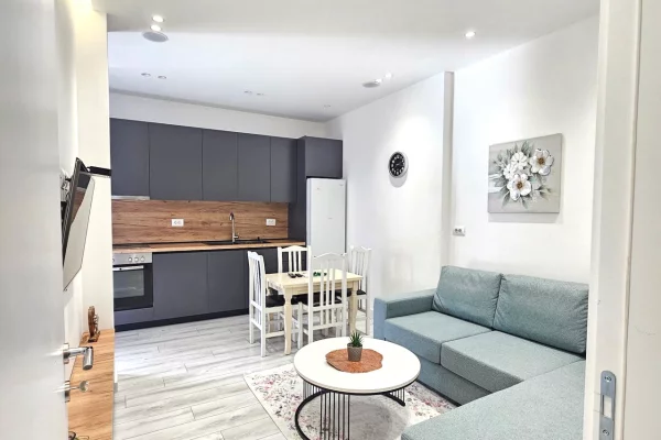 Shtepi me qera Apartament ne Tirane, 2+1, Mobilimi E mobiluar, Pagesa 40,000  Leke.