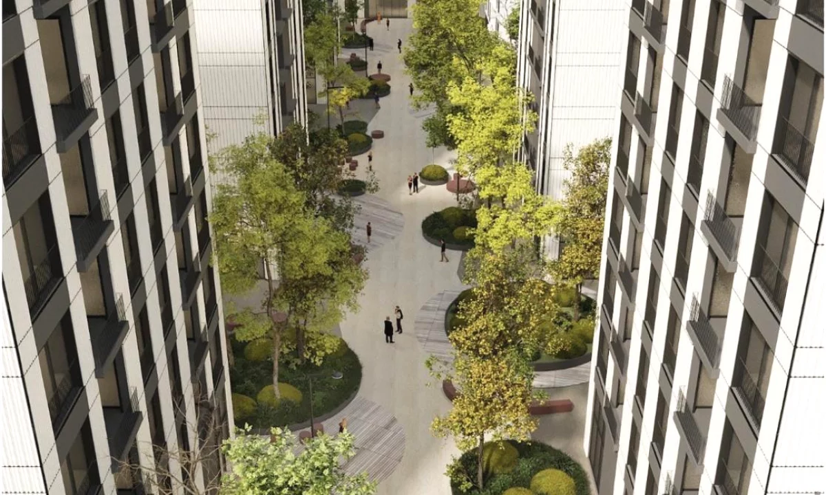 Shtepi ne shitje Apartament ne Tirane, 1+1, Mobilimi Bosh, pa mobiluar, Pagesa 90,000  Euro.