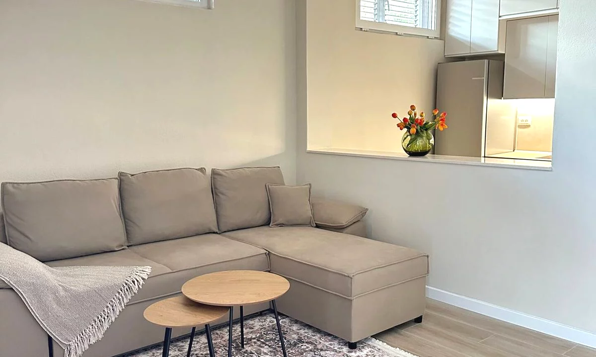 Shtepi me qera Apartament ne Tirane, 1+1, Mobilimi E mobiluar, Pagesa 55,000  Leke.