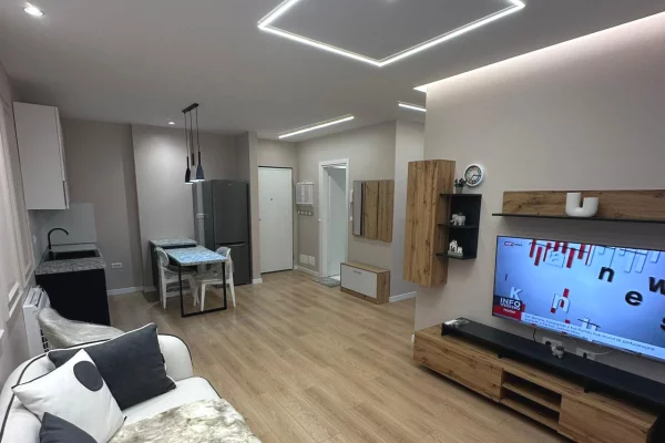 Shtepi me qera Apartament ne Tirane, 1+1, Mobilimi E mobiluar, Pagesa 43,000  Leke.