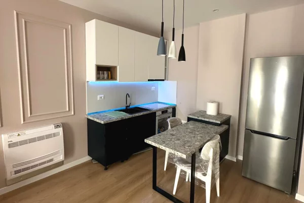 Shtepi me qera Apartament ne Tirane, 1+1, Mobilimi E mobiluar, Pagesa 43,000  Leke.