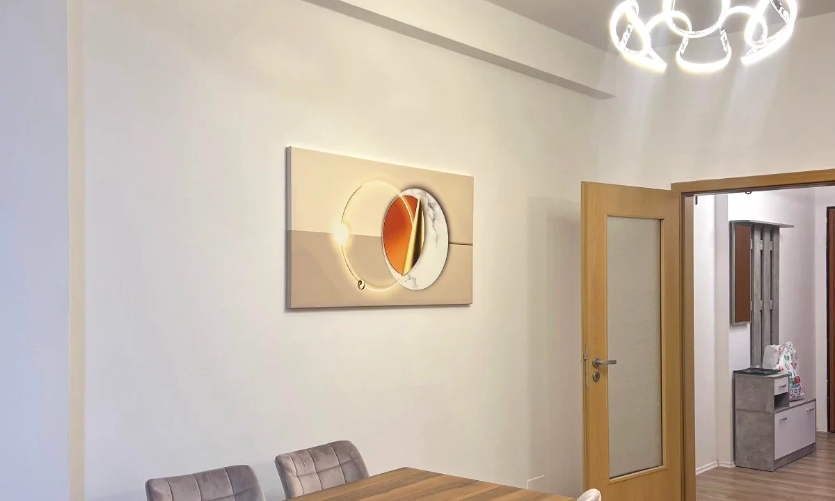 Shtepi me qera Apartament ne Tirane, 1+1, Mobilimi Pjeserisht e mobiluar, Pagesa 600  Euro.