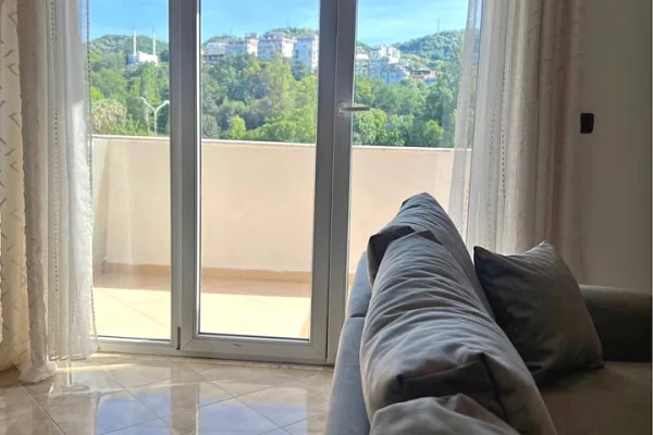 Shtepi me qera Apartament ne Tirane, 1+1, Mobilimi E mobiluar, Pagesa 60,000  Leke.