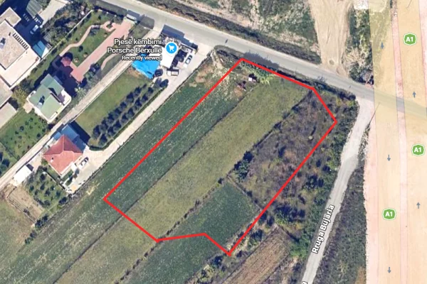 Land for Sale in Tirana - 372,000 Euro