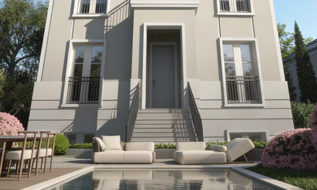 Shtepi ne shitje Vila Luksoze ne Tirane, 3+1, Mobilimi Bosh, pa mobiluar, Pagesa 721,588  Euro.