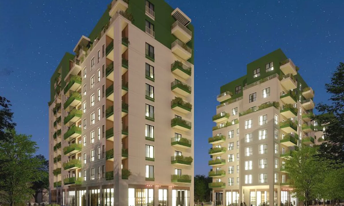 Shtepi ne shitje Apartament ne Tirane, 1+1, Mobilimi Bosh, pa mobiluar, Pagesa 118,830  Euro.