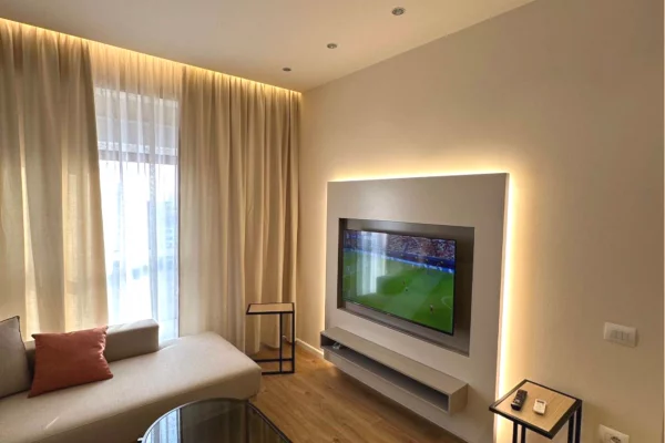 Shtepi me qera Apartament ne Tirane, 1+1, Mobilimi E mobiluar, Pagesa 50,000  Leke.