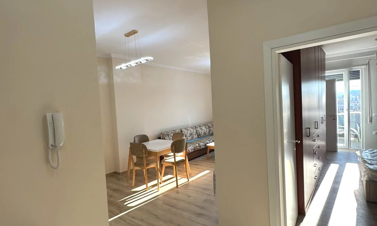 Shtepi me qera Apartament ne Tirane, 1+1, Mobilimi E mobiluar, Pagesa 550  Euro.