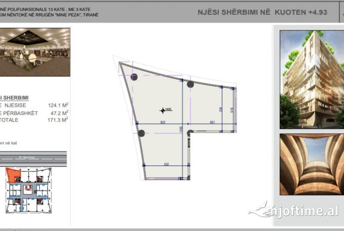 Business Property in Sale 3+1 in Tirana - 513,000 Euro