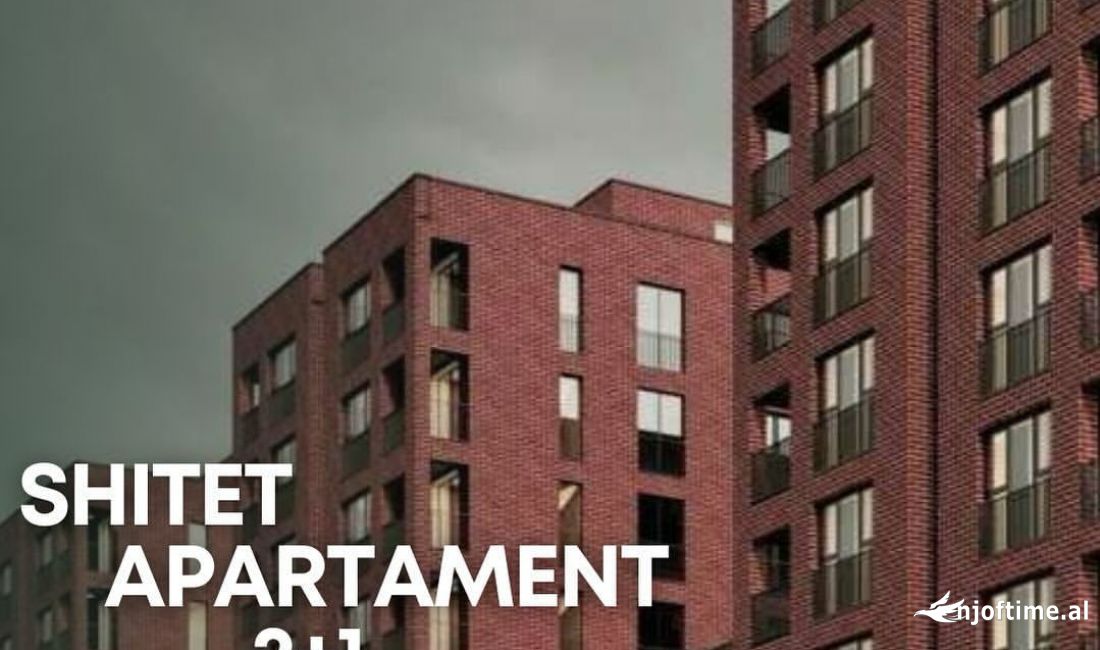 Shtepi ne shitje Apartament ne Tirane, 2+1, Mobilimi Bosh, pa mobiluar, Pagesa 174,000  Euro.