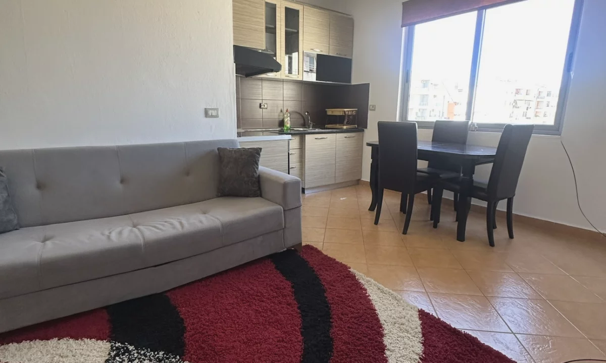 Shtepi me qera Apartament ne Tirane, 1+1, Mobilimi E mobiluar, Pagesa 37,000  Leke.