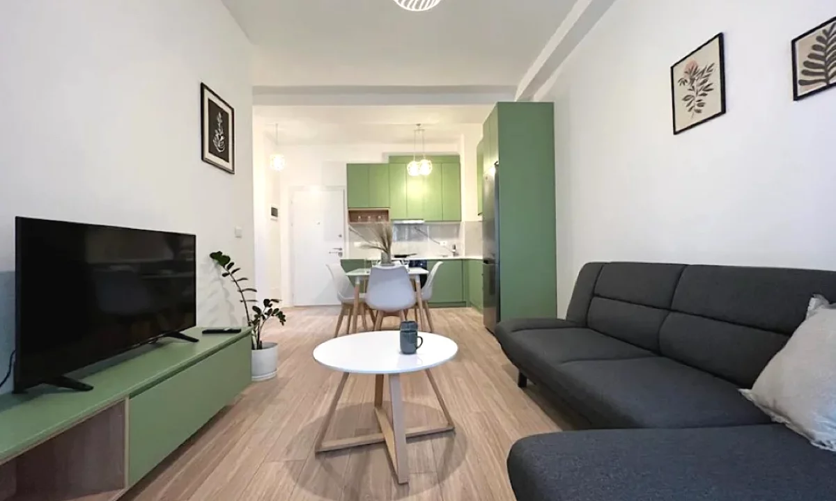 Shtepi me qera Apartament ne Tirane, 1+1, Mobilimi E mobiluar, Pagesa 650  Euro.
