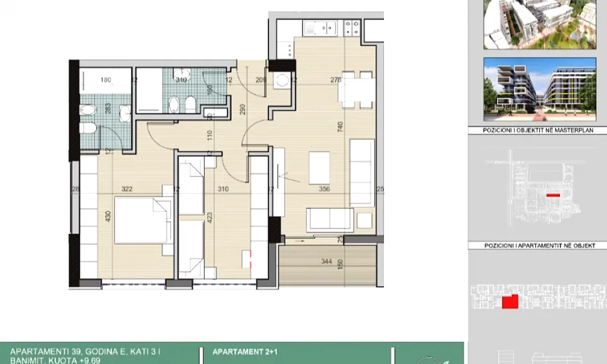Shtepi ne shitje Apartament ne Tirane, 2+1, Mobilimi Bosh, pa mobiluar, Pagesa 125,000  Euro.