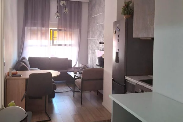 Shtepi me qera Apartament ne Tirane, 1+1, Mobilimi E mobiluar, Pagesa 50,000  Leke.