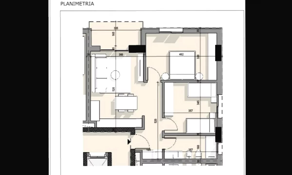 Shtepi ne shitje Apartament ne Tirane, 2+1, Mobilimi Bosh, pa mobiluar, Pagesa 138,200  Euro.