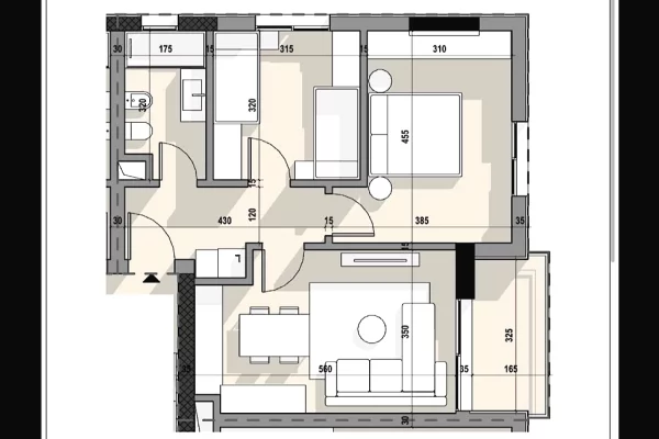 Shtepi ne shitje 2+1 ne Tirane - 131,392 Euro