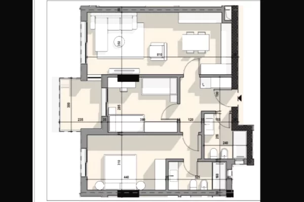 Shtepi ne shitje 2+1 ne Tirane - 169,168 Euro