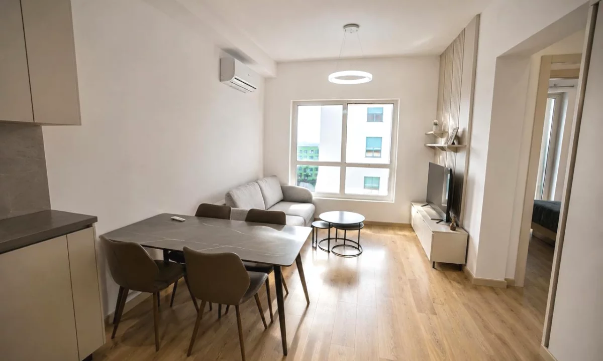 Shtepi me qera Apartament ne Tirane, 1+1, Mobilimi E mobiluar, Pagesa 400  Euro.