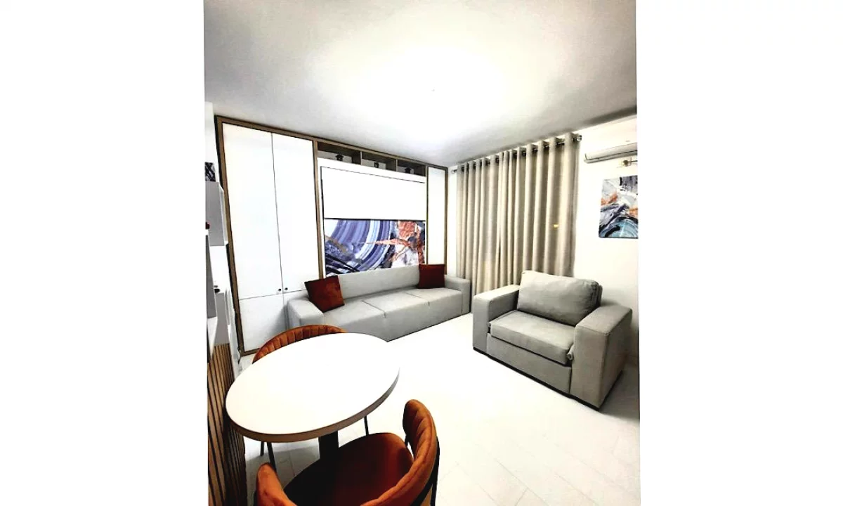 Shtepi ne shitje Apartament ne Tirane, Garsoniere, Mobilimi Pjeserisht e mobiluar, Pagesa 82,000  Euro.