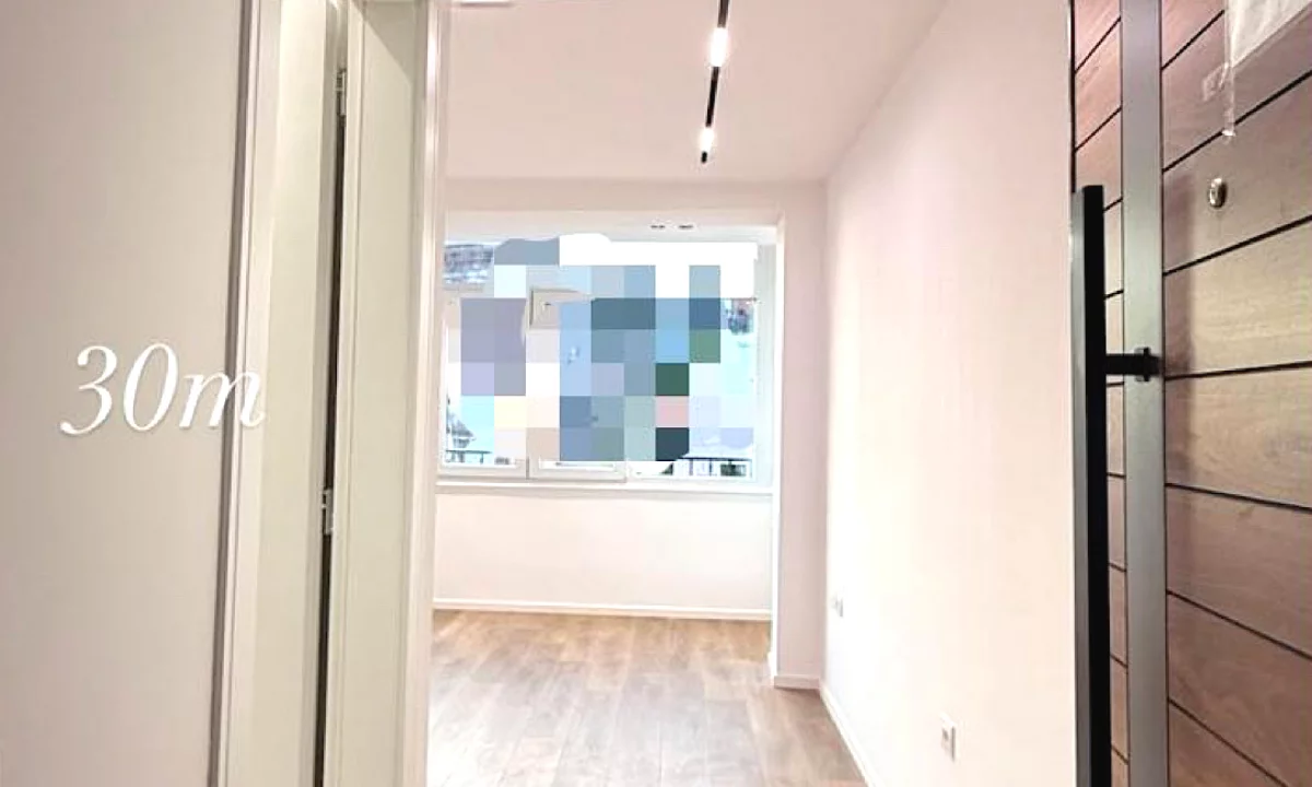 Shtepi ne shitje Apartament ne Tirane, 1+1, Mobilimi Bosh, pa mobiluar, Pagesa 115,000  Euro.