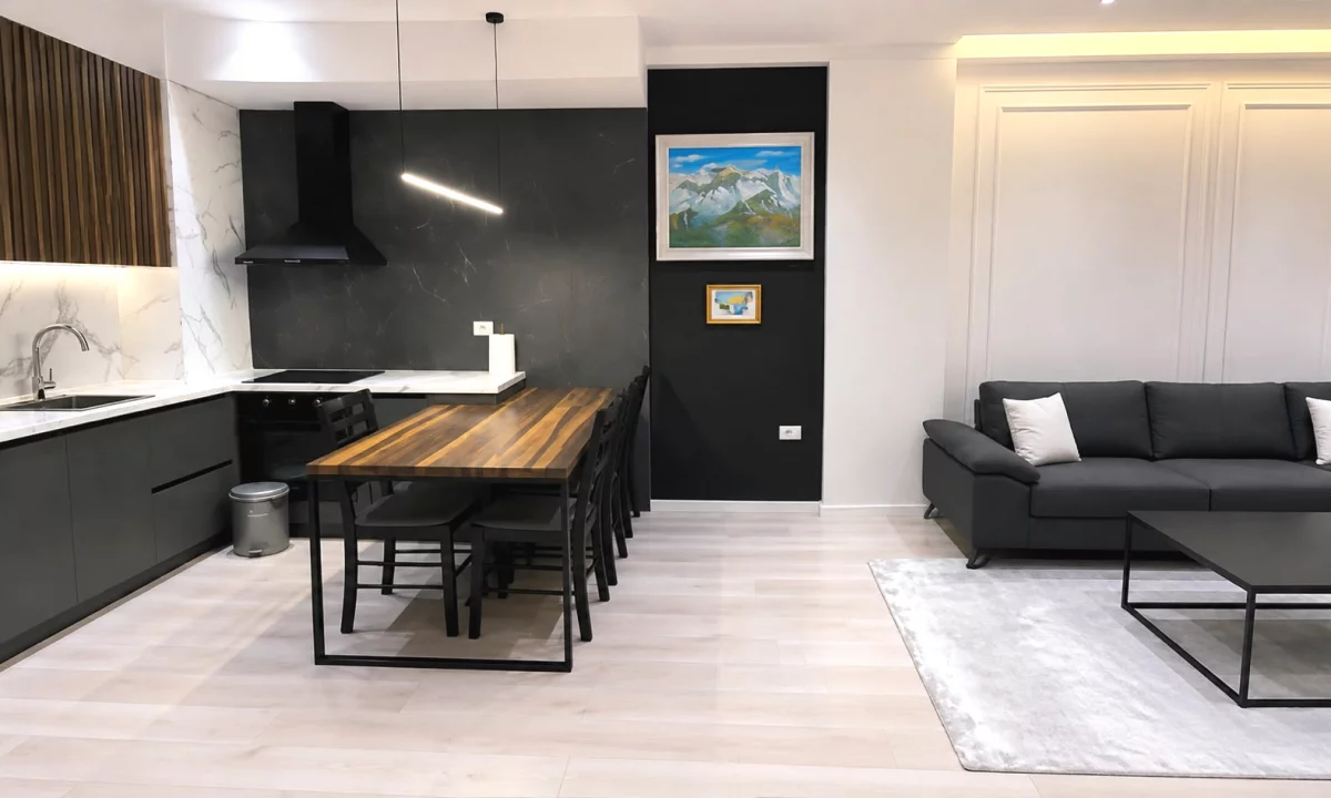 Shtepi me qera Apartament ne Tirane, 1+1, Mobilimi E mobiluar, Pagesa 60,000  Leke.