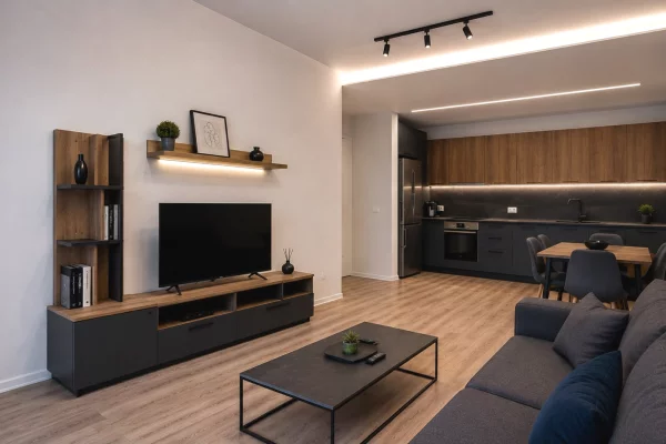Apartament 1+1 me Qera Ne Ali Dem (ID R1068) Tirane