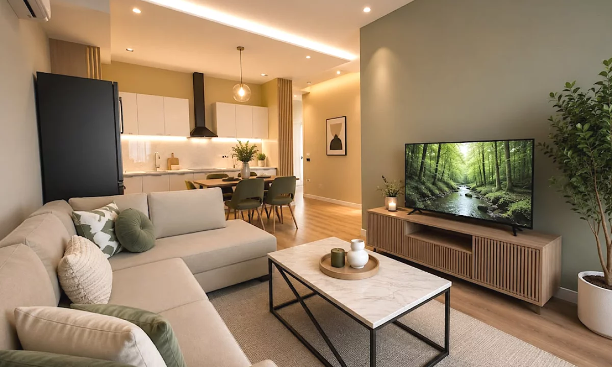 Shtepi me qera Apartament ne Tirane, 2+1, Mobilimi E mobiluar, Pagesa 600  Euro.