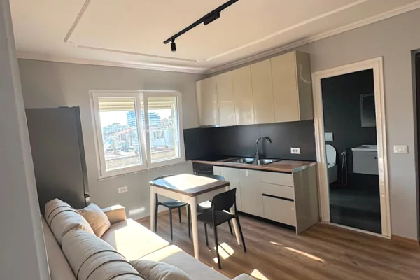 Shtepi me qera Apartament ne Tirane, 1+1, Mobilimi E mobiluar, Pagesa 550  Euro.