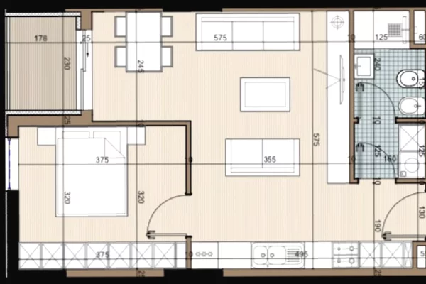 Shtepi ne shitje 1+1 ne Tirane - 53,000 Euro