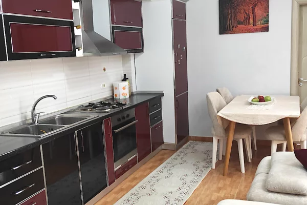 Shtepi me qera Apartament ne Tirane, 1+1, Mobilimi E mobiluar, Pagesa 45,000  Leke.