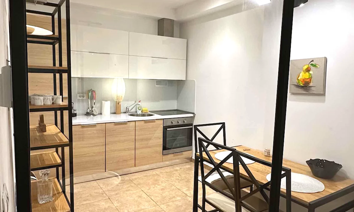 Shtepi me qera Apartament ne Tirane, 1+1, Mobilimi E mobiluar, Pagesa 130,000  Leke.