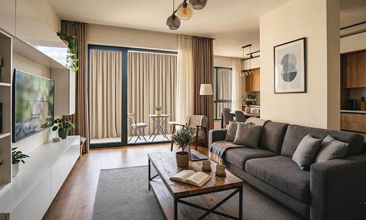 Shtepi me qera Apartament ne Tirane, 1+1, Mobilimi E mobiluar, Pagesa 57,000  Leke.