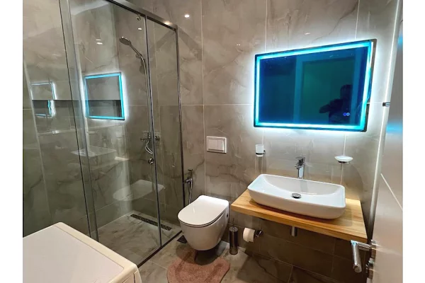 Shtepi me qera Apartament ne Tirane, 1+1, Mobilimi E mobiluar, Pagesa 60,000  Leke.