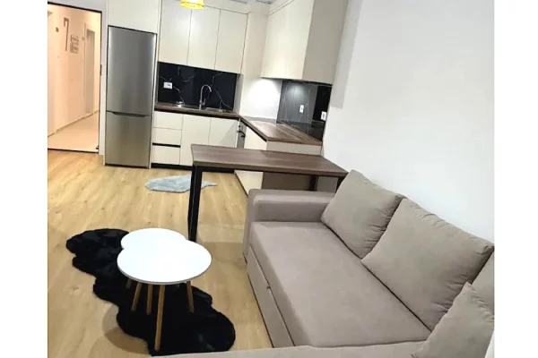 Shtepi me qera Apartament ne Tirane, 1+1, Mobilimi E mobiluar, Pagesa 45,000  Leke.